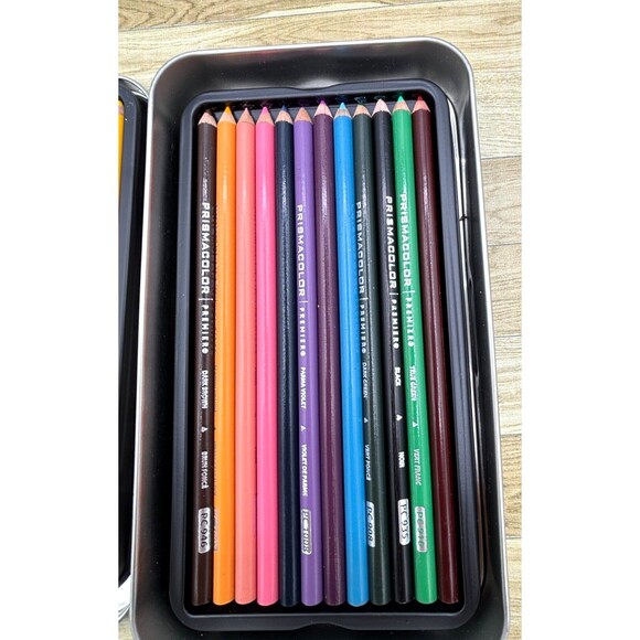 Prismacolor Premier Colored Pencils Artist Quality Rich Thick Color 24 Piece EUC - Picture 4 of 10